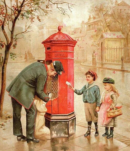 post box drawing, Letter Box drawing, post office drawing, how to draw post  box
