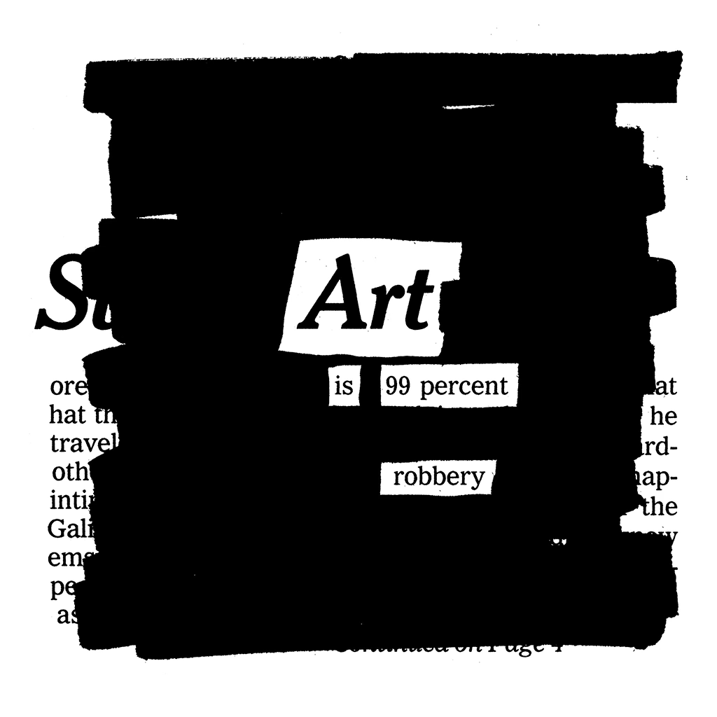 Art comes from art