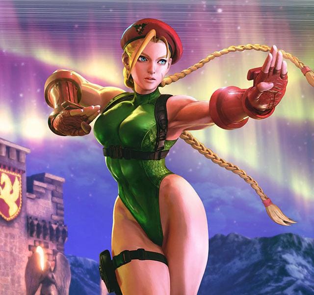 Apparently Cammy has been censored in Street Fighter V as well