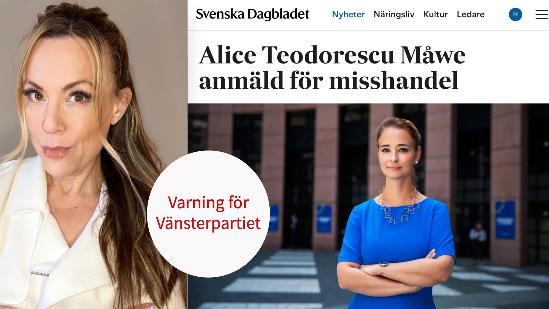 Våldsamma V-vildar kan snart styra Sverige