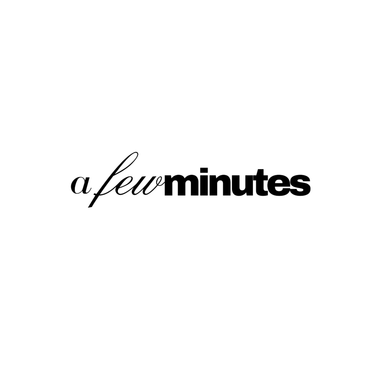 A Few Minutes logo