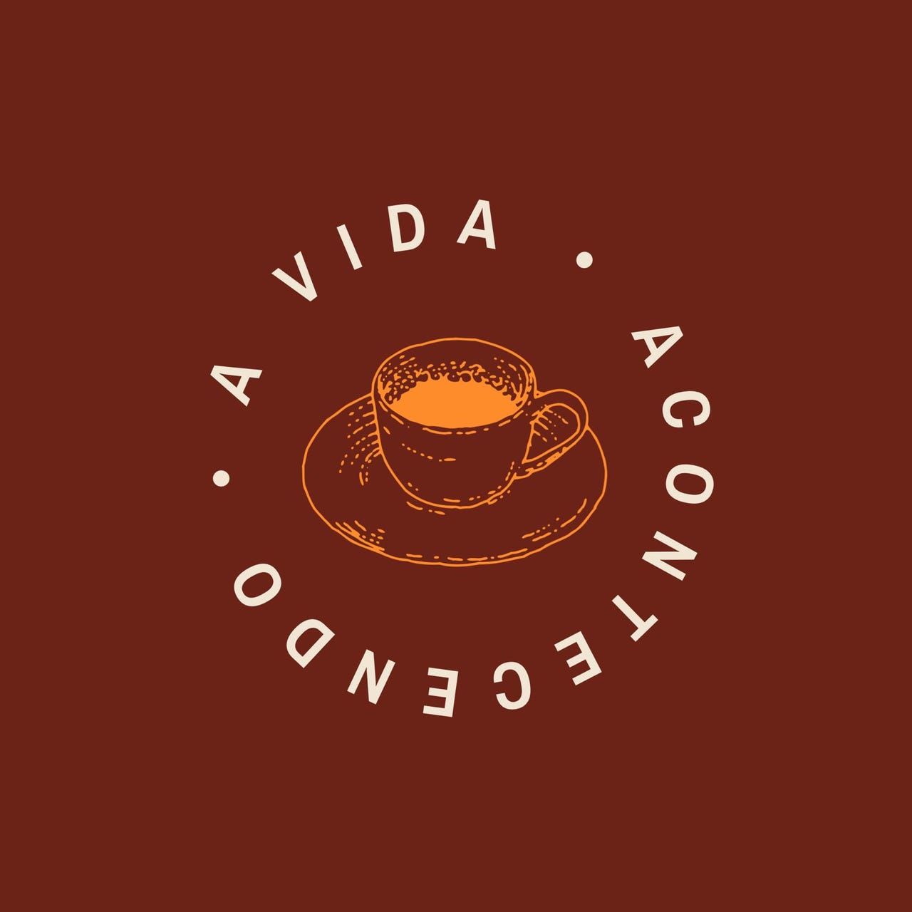 A vida acontecendo logo