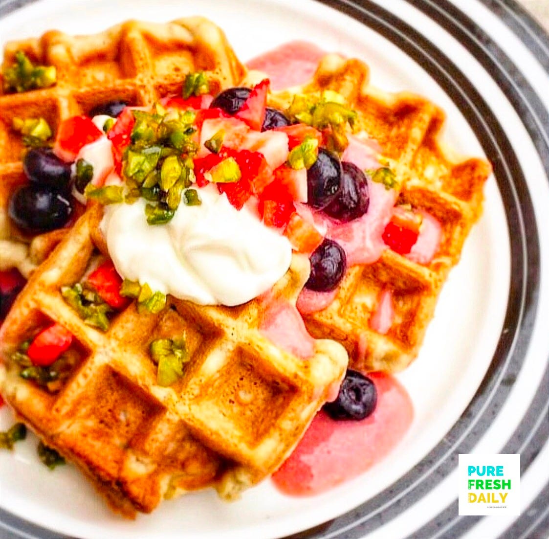 My Farmers Market Waffle and Pancake Mix by Lori Miller