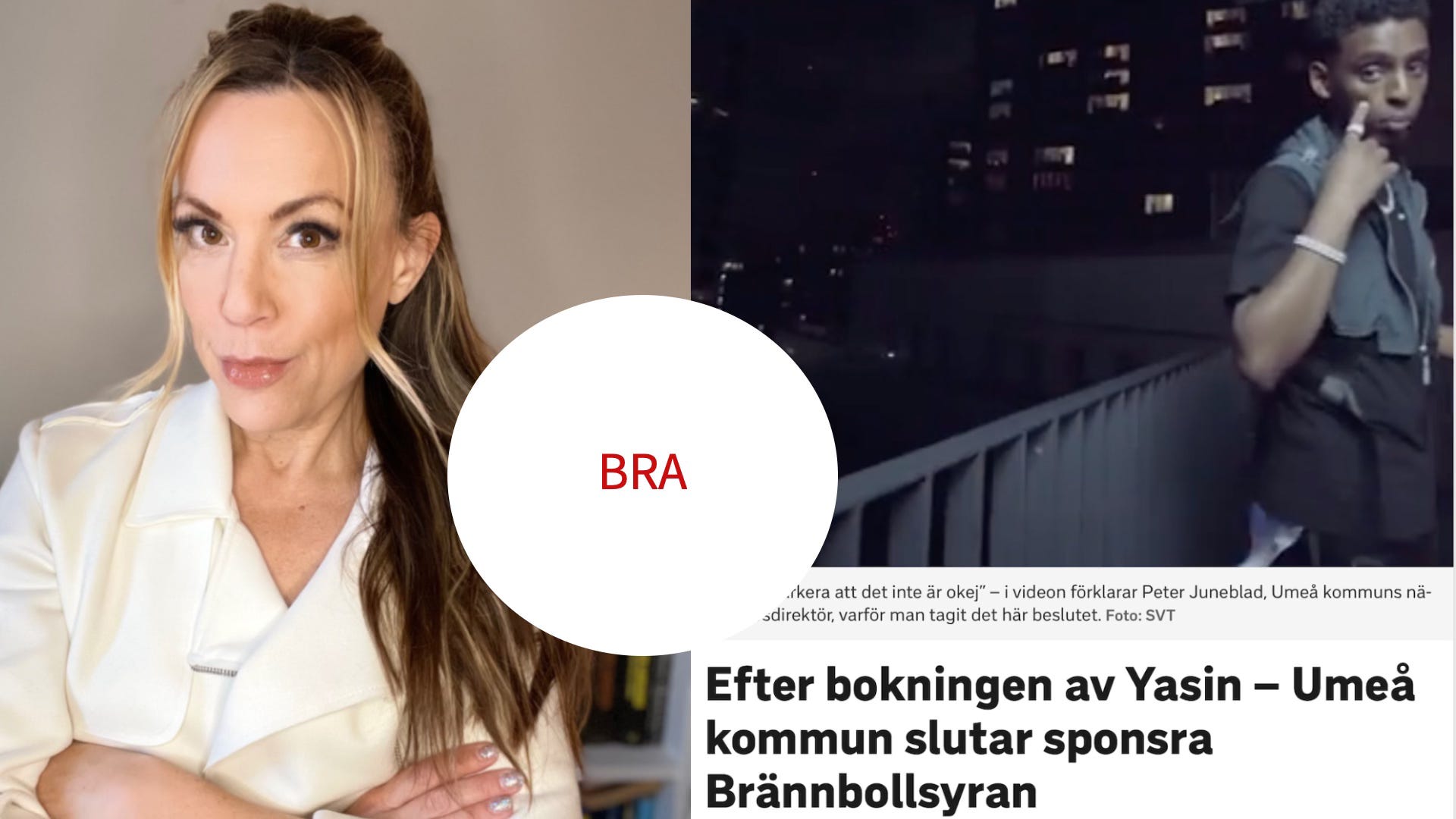 Jättebra att stoppa skattepengar till Yasin-konsert