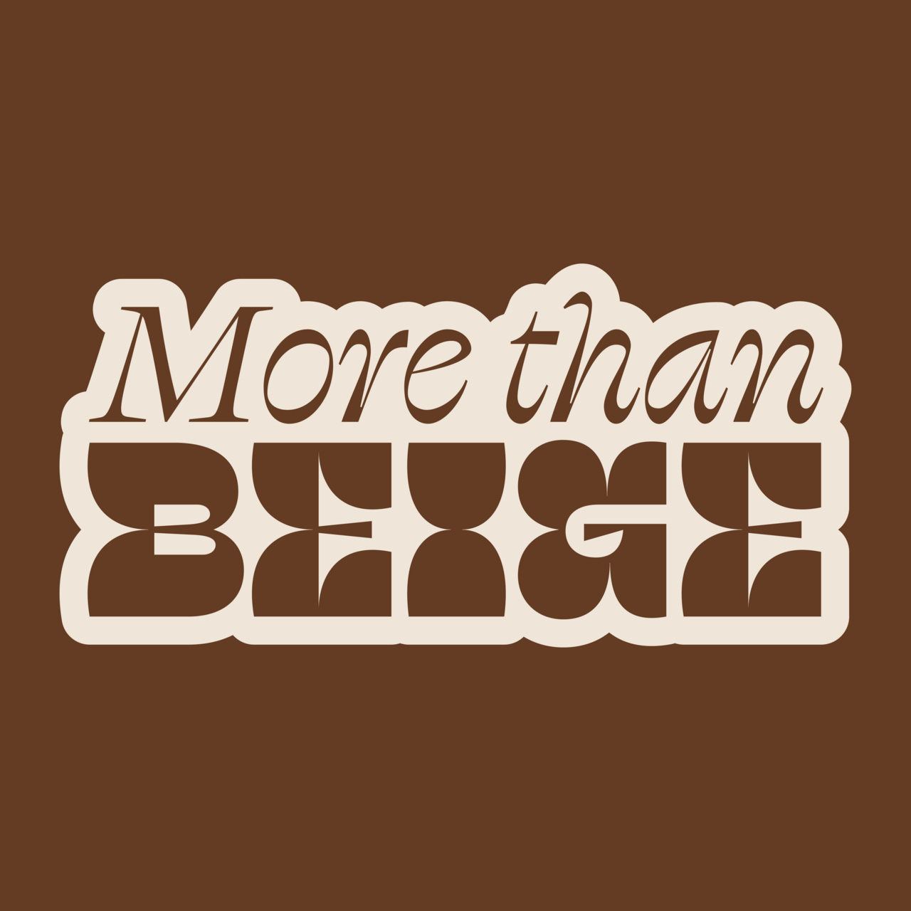 More Than Beige logo