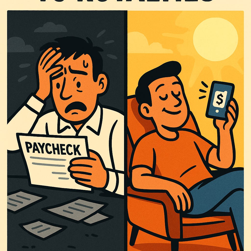Jay - Paychecks to Royalties logo