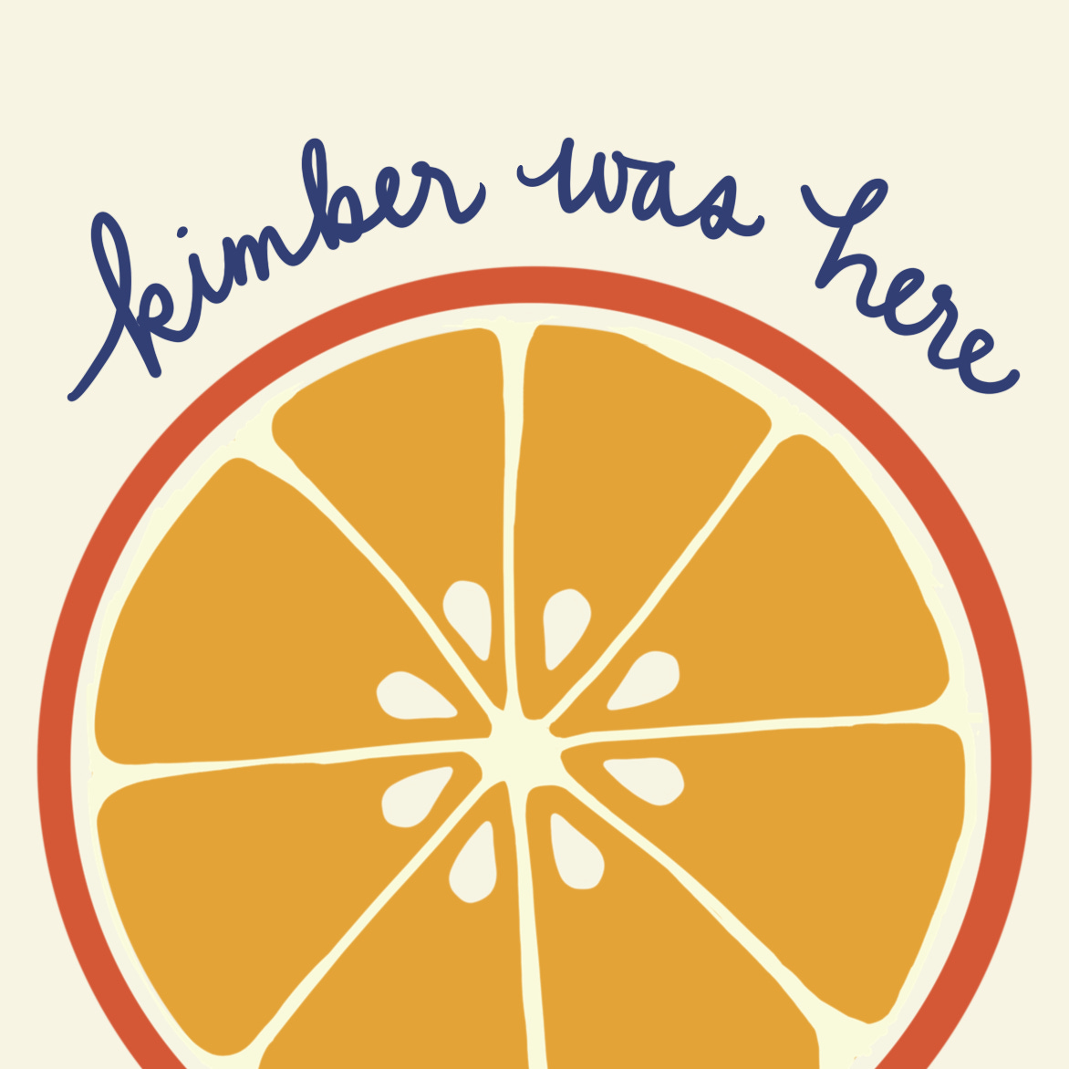 Kimber Was Here logo