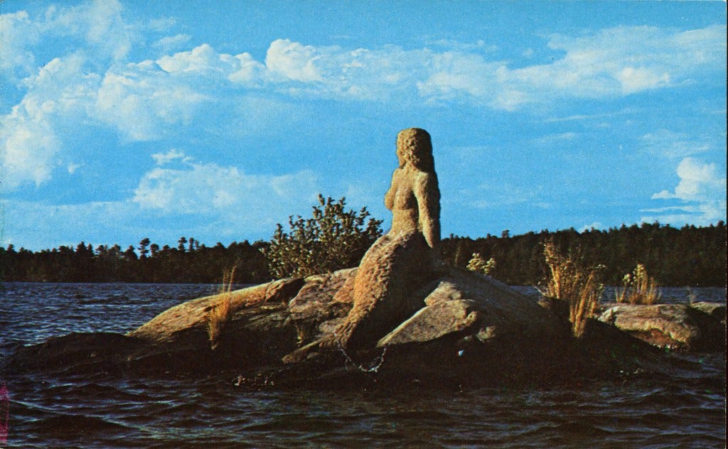 The Rainy Lake Mermaid - Canadian History Ehx