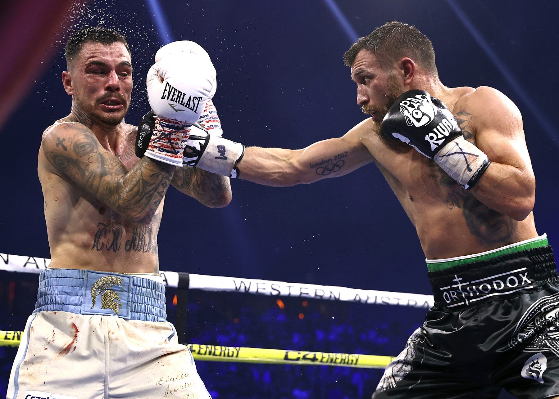 Dominant Loma stops Kambosos in 11th for vacant IBF lightweight title