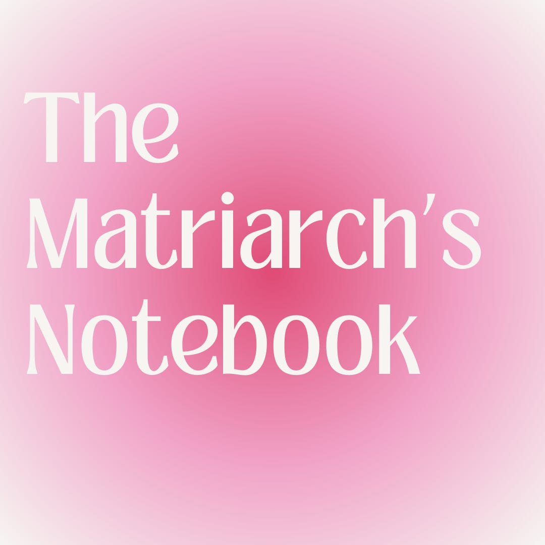 Artwork for The Matriarch's Notebook 