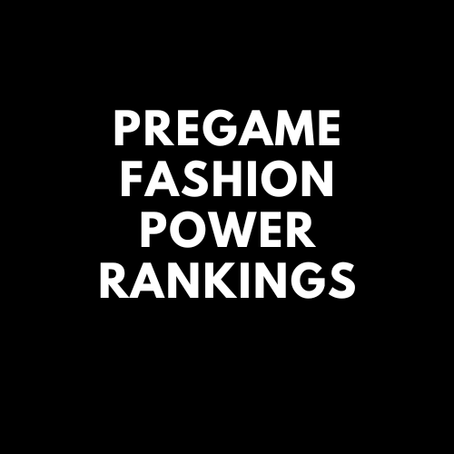 Pregame Fashion Power Rankings logo