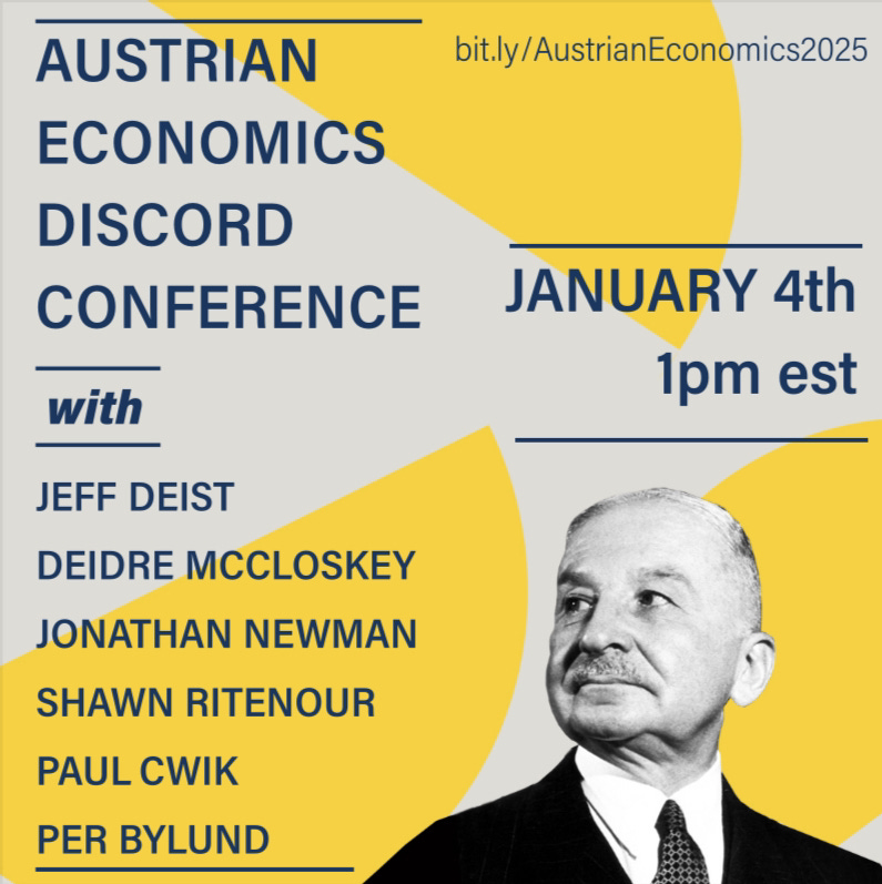 Austrian Economics Discord Conference 2025 by Admin