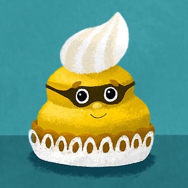 The Lemon Tart Bandit  logo