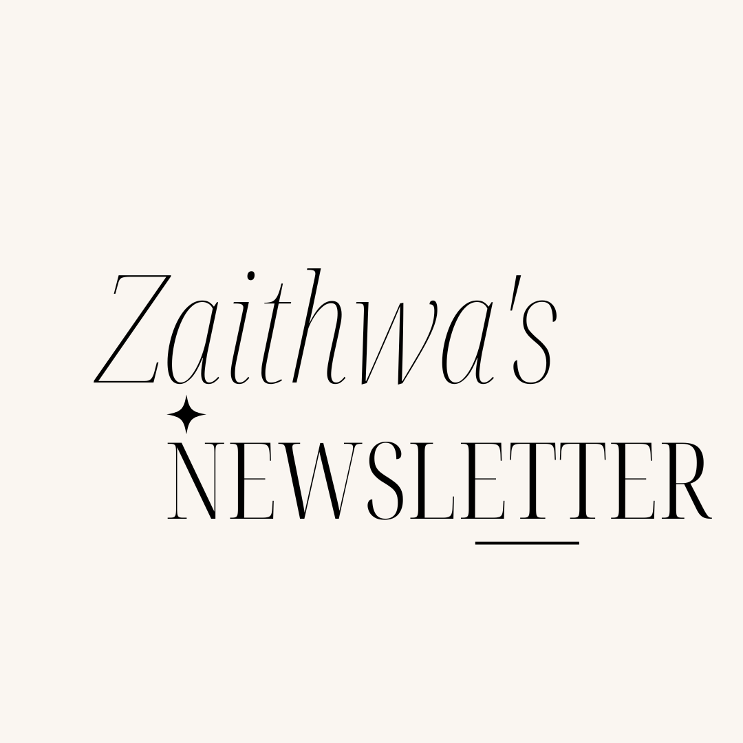 Artwork for Zaithwa’s Newsletter