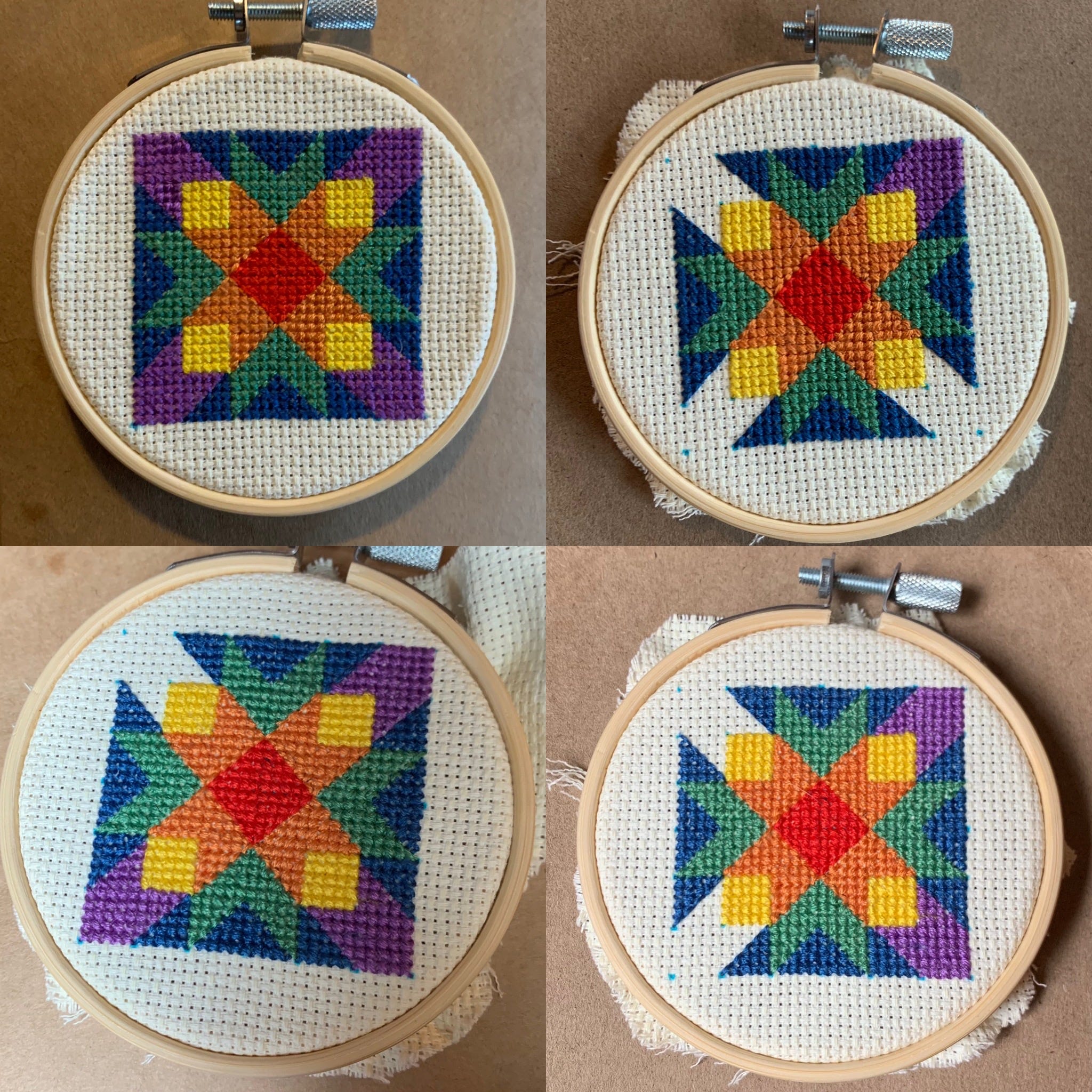 Cosmo cross stitch cloth – Handiwork