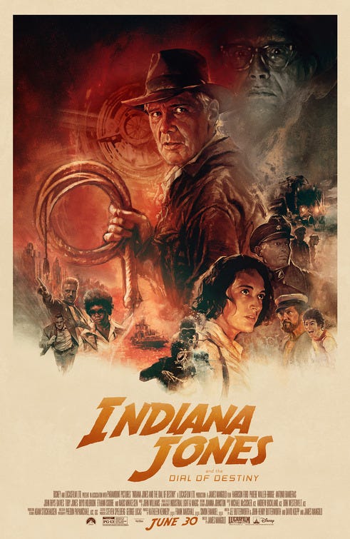 Indiana Jones and the Kingdom of the Crystal Skull (2008) Solid-Faced  Canvas Print