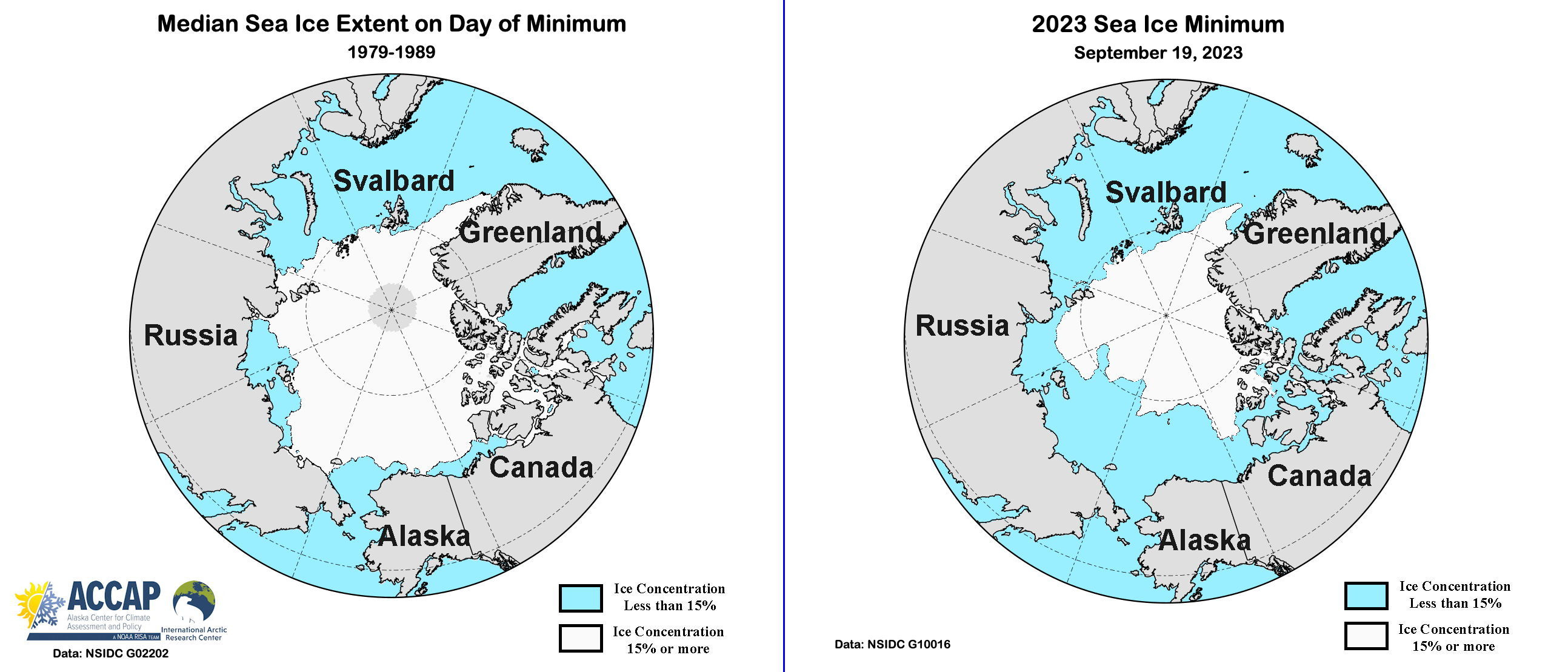 2023 Arctic Sea Ice Minimum - by Rick Thoman