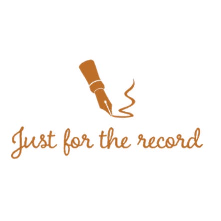 Just For The Record logo