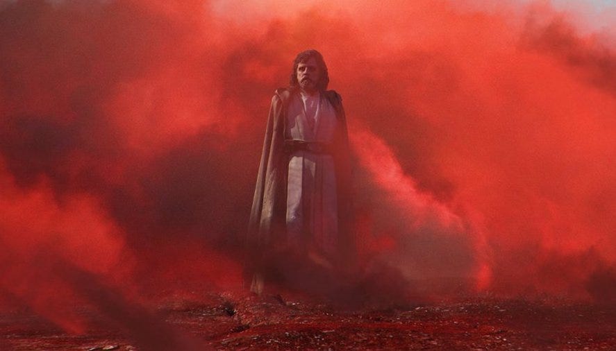 Star Wars: The Last Jedi end explained – what happened to Luke?