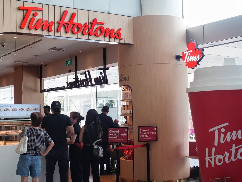 Tim Hortons opens first Singapore outlet in VivoCity on Nov 17