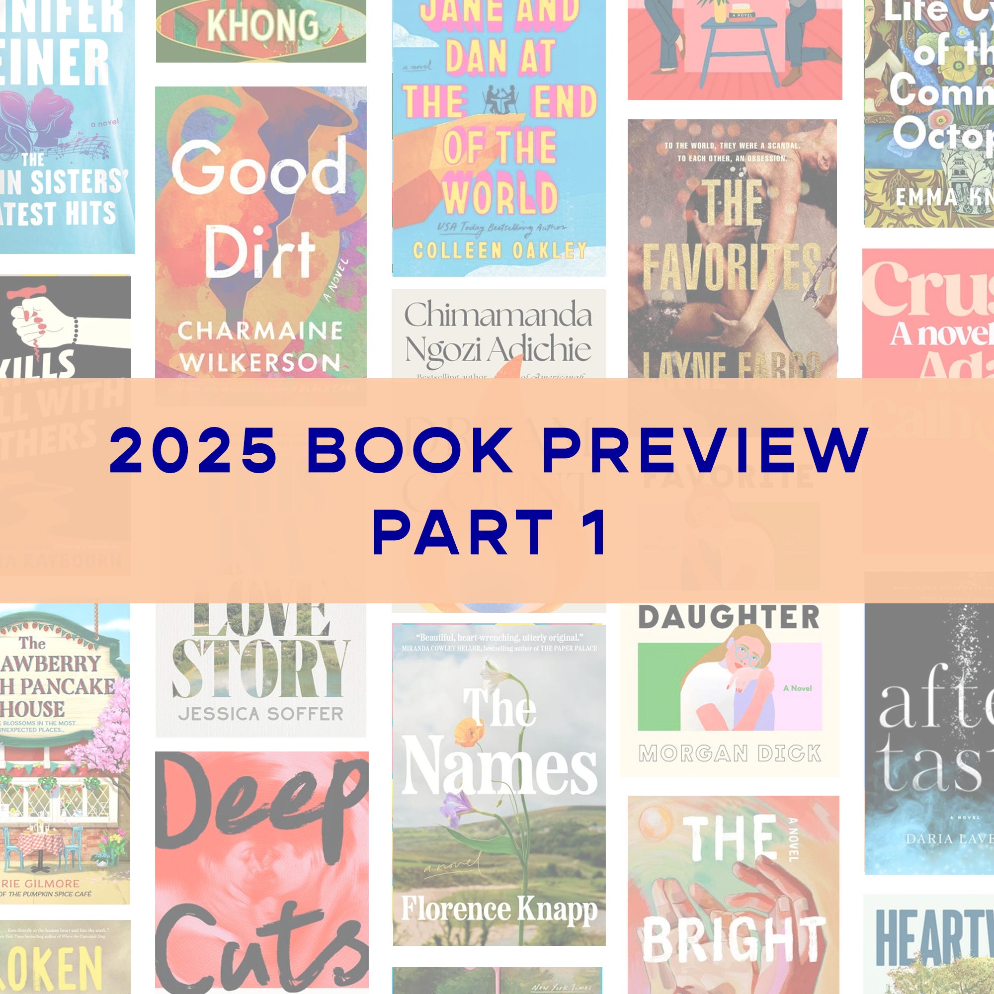 52 Books Coming Out in 2025 That You Need to Know About Part 1