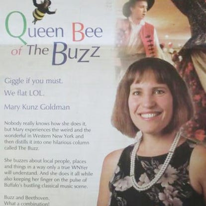 Mary Kunz Goldman, Journalist logo