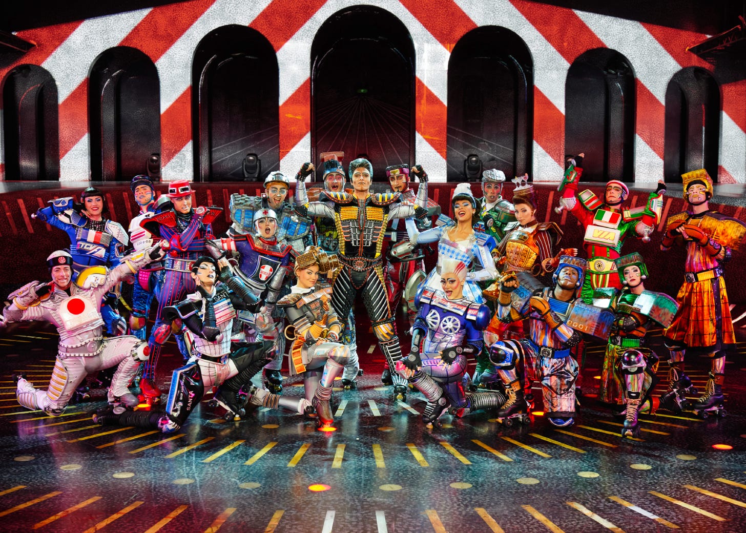 Look Back at Jane Krakowski, Andrea McArdle, and More in Starlight Express  on Broadway