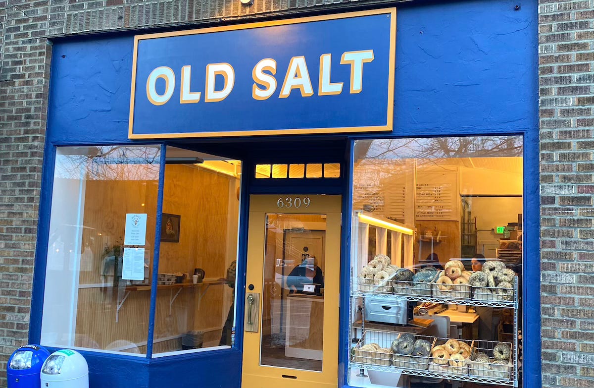Can I get a good Seattle bagel at Old Salt in Ballard