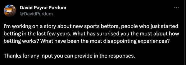 David Payne Purdum on X: A @BetMGM bettor used a $500 free bet on