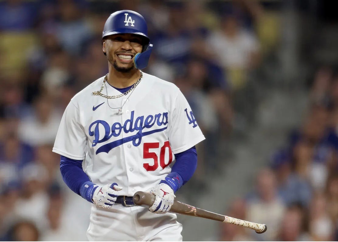 Dodgers' Mookie Betts is happy playing the infield, with impressive results  – Orange County Register