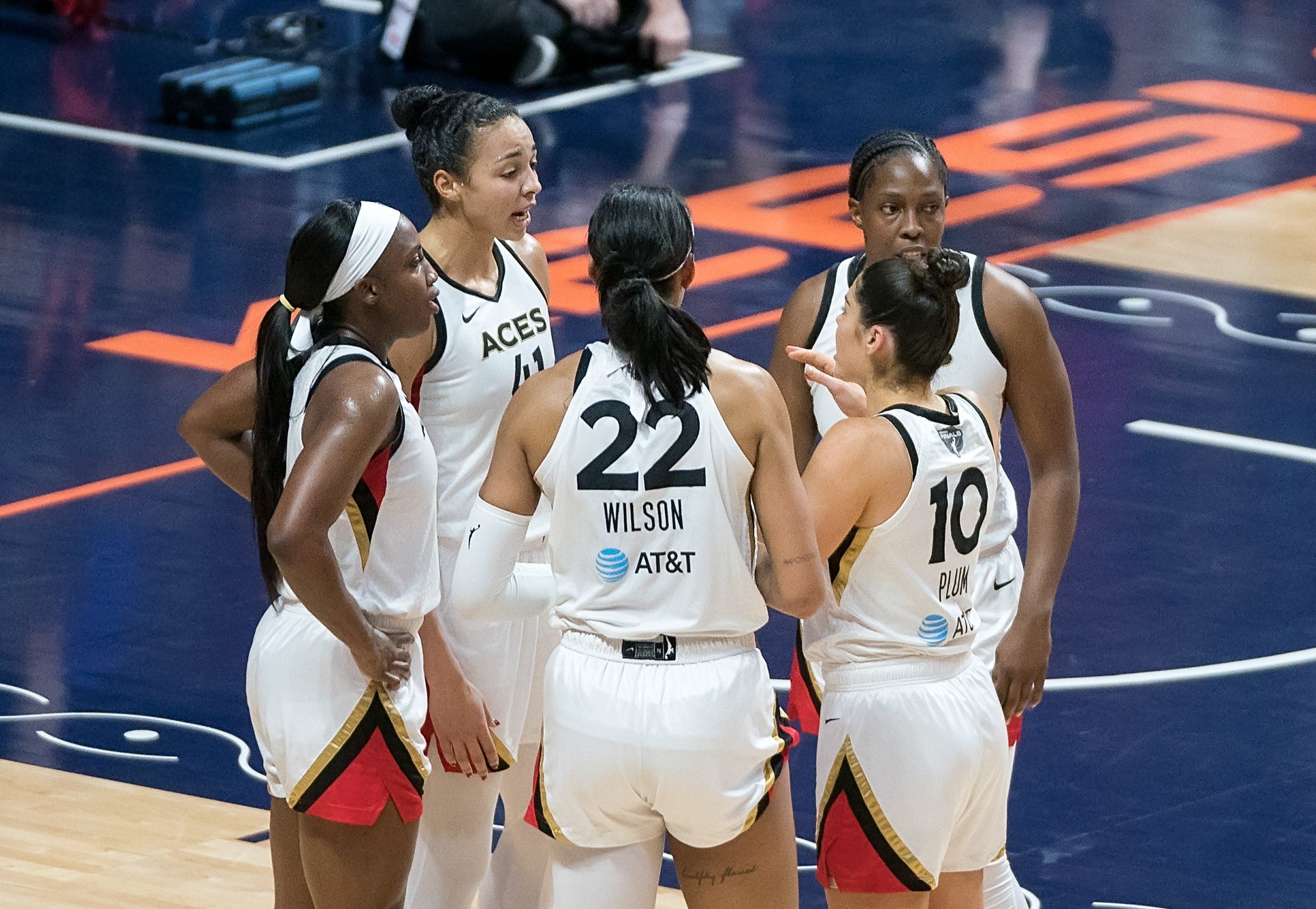Buy WNBA VICTORY JERSEY LAS VEGAS ACES A JA WILSON WOMENS on !