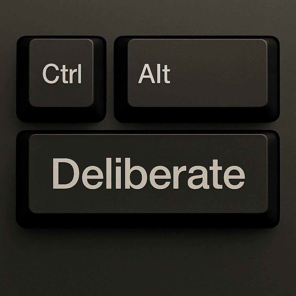 Ctrl Alt Deliberate logo