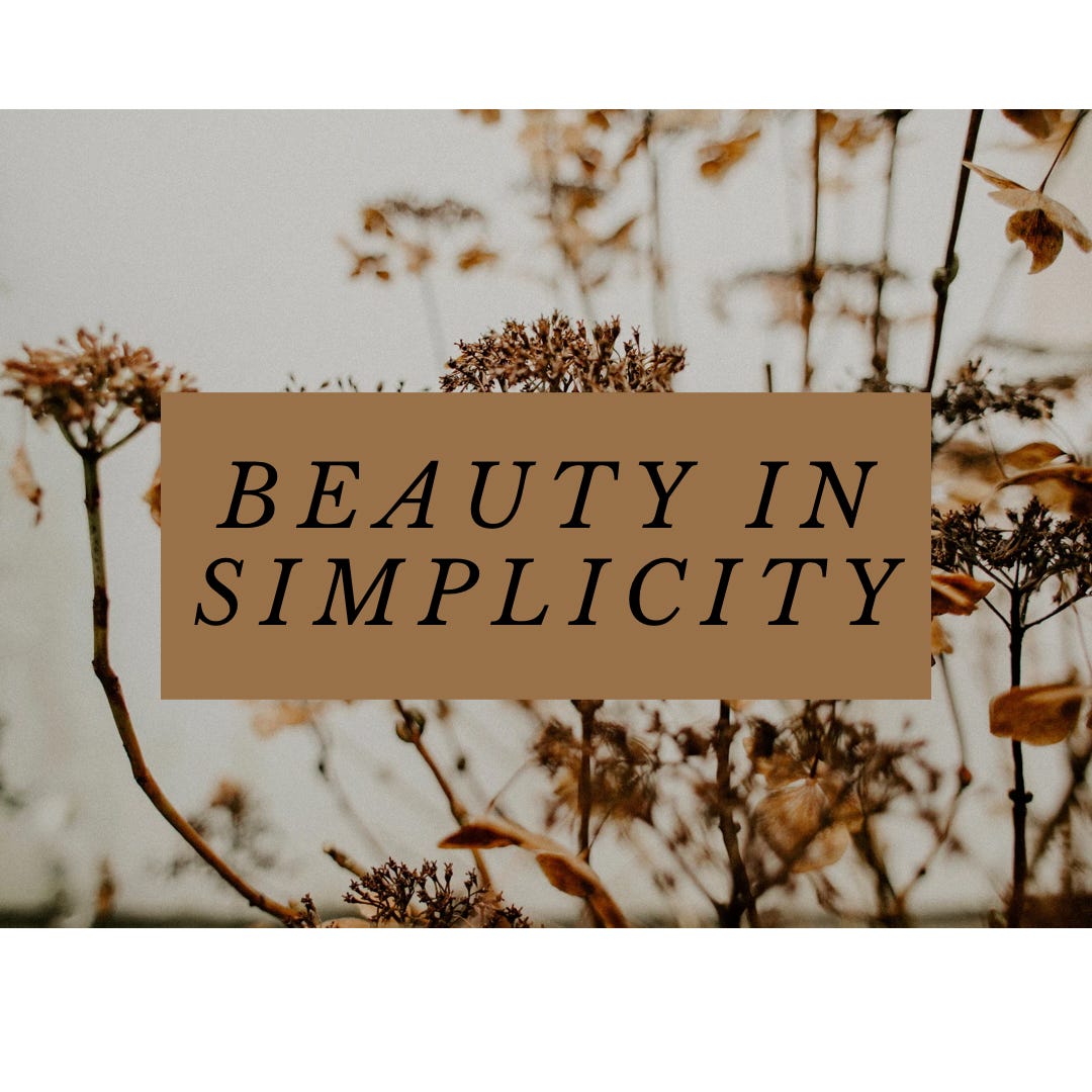 Beauty in Simplicity logo