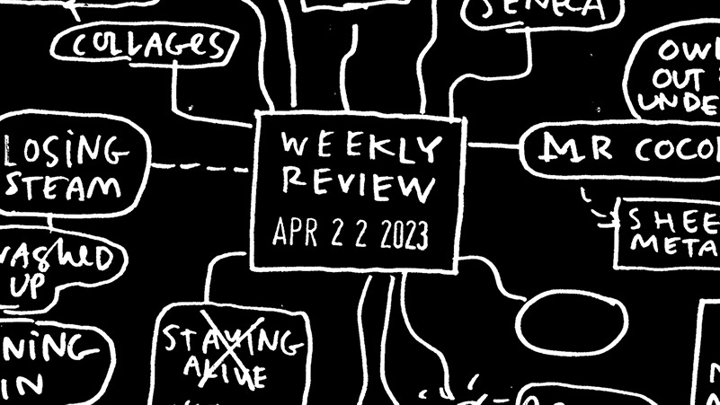 The weekly review - Austin Kleon