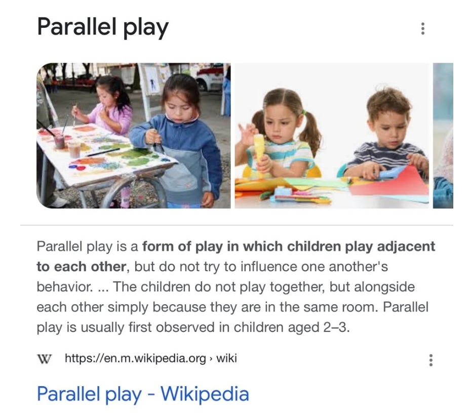 Parallel play - Wikipedia