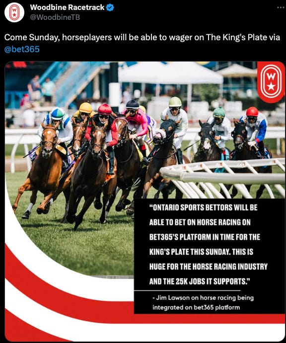 Sports Betting, Horse Race Betting