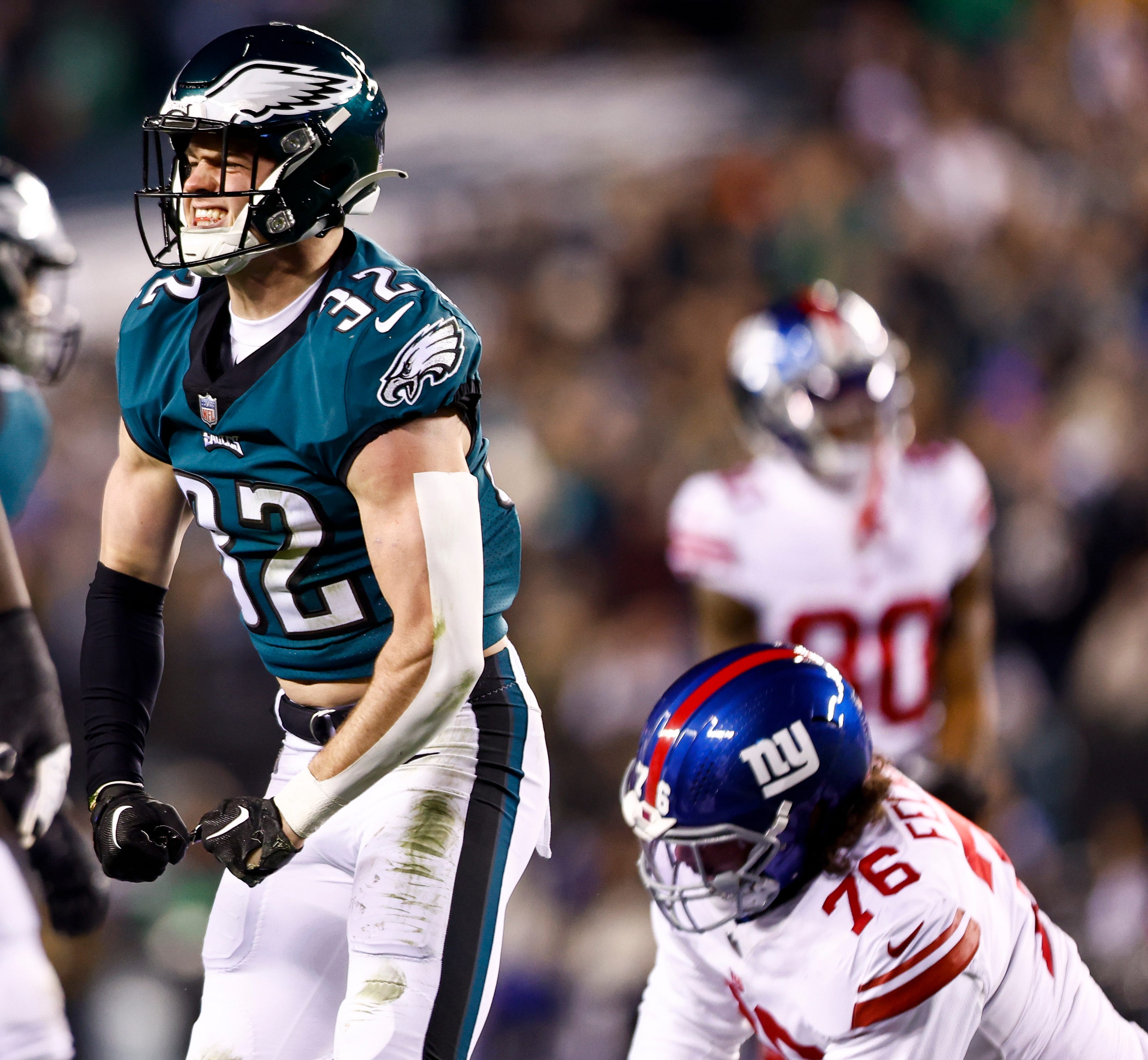 EAGLES SAFETY NUMBERS — REED BLANKENSHIP IS NO. 1!
