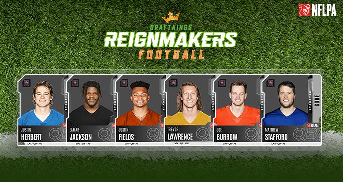 NFL and NFTs with DraftKings Reignmakers - by TylerD