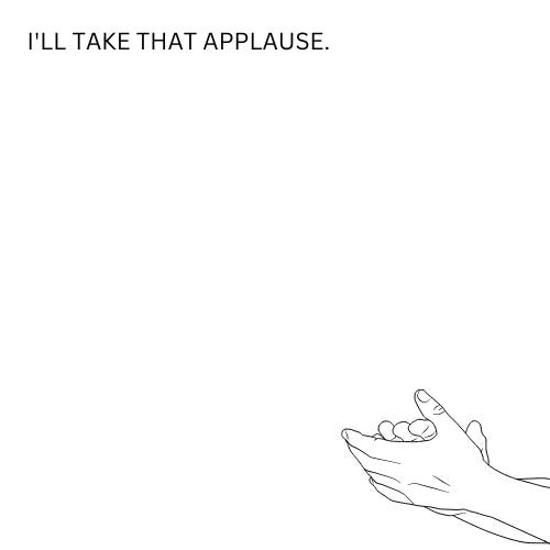 I'll Take That Applause logo