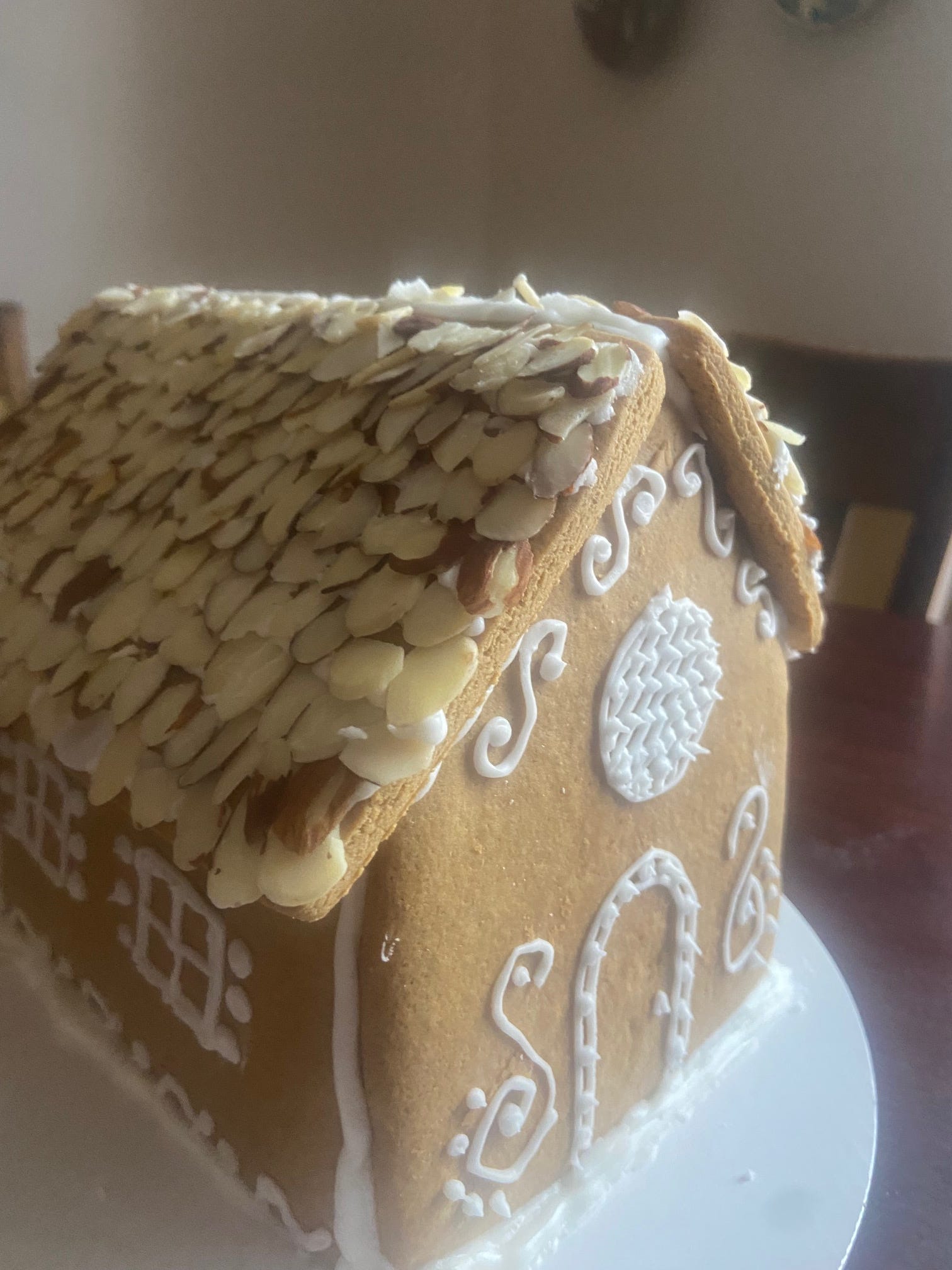 Gluten Free Gingerbread House - by Rachel Ciordas