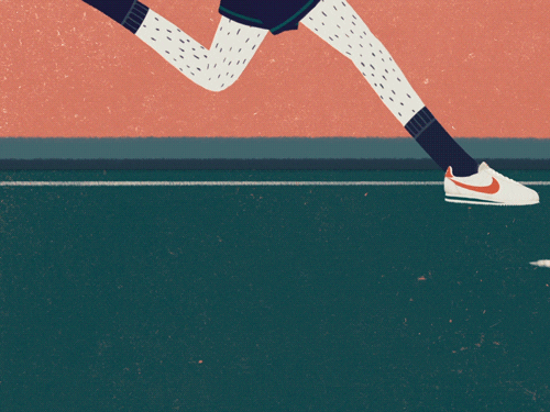 Running Sport Animated GIF Logo Designs