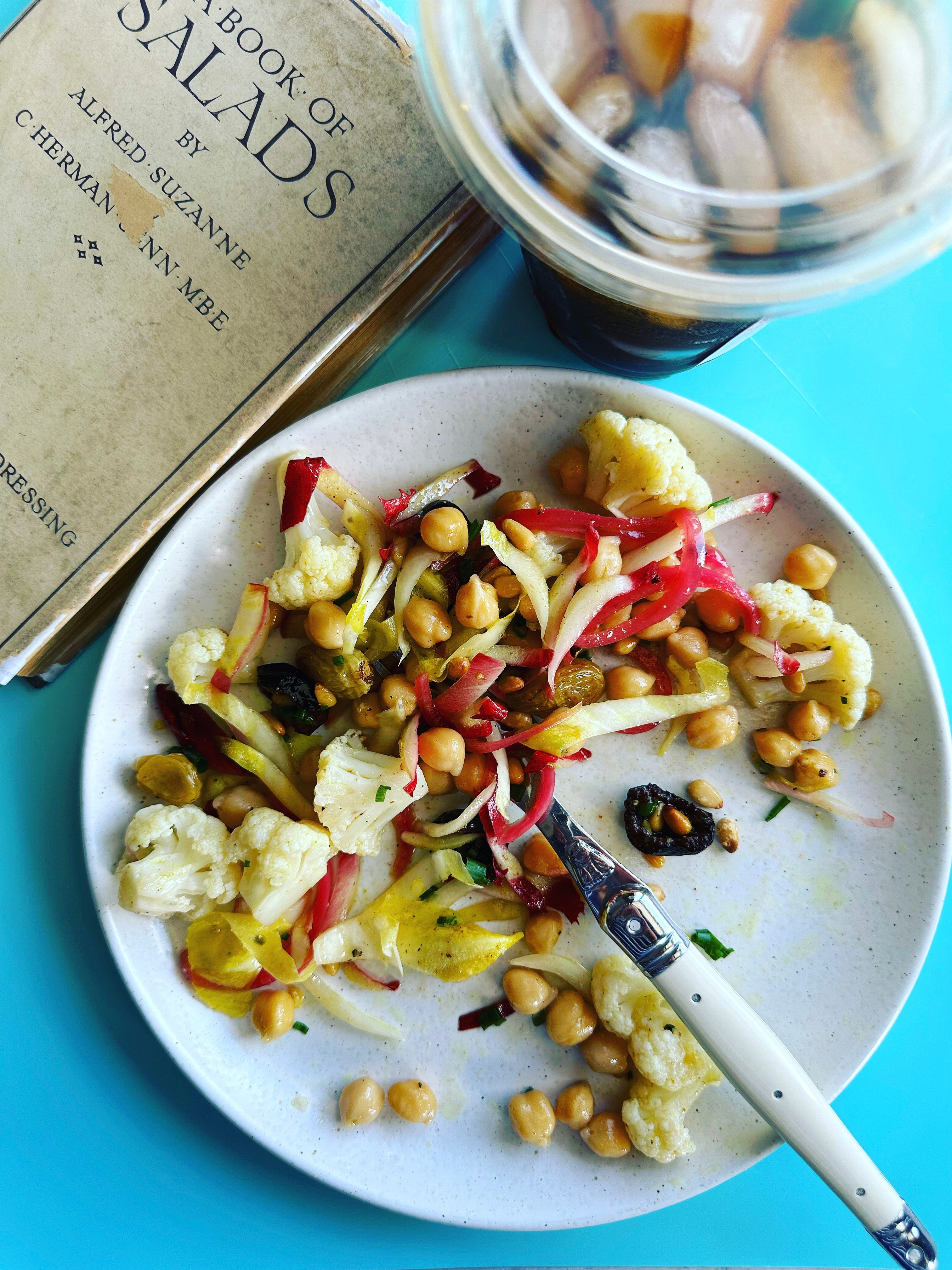 Chef Salad in a Jar - Comfortably Domestic, Recipe