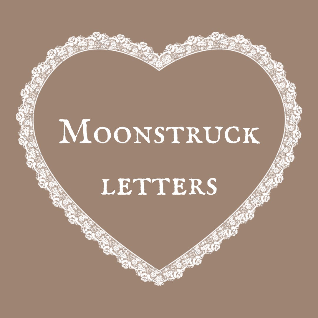 Moonstruck Letters