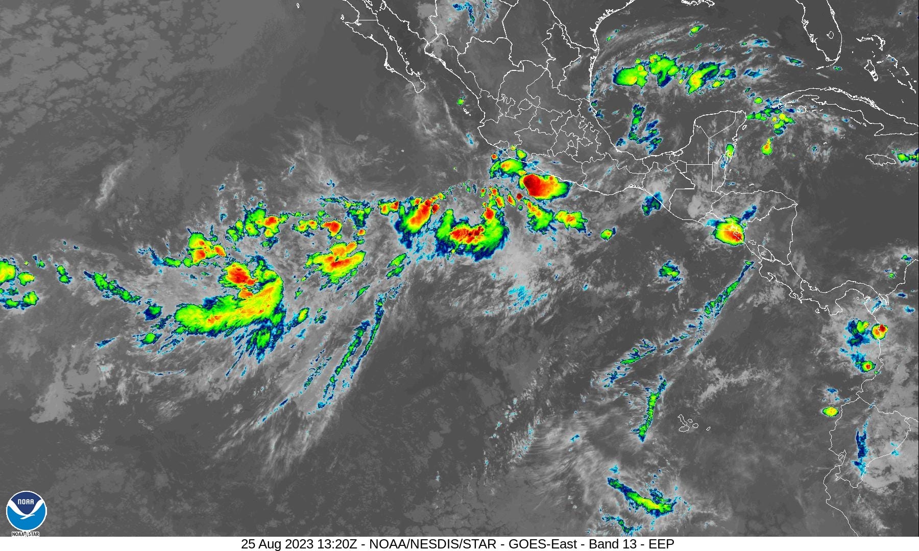 NHC Eastern Pacific on X: 8AM PDT Nov 23: Tropical Depression Twenty-E  forms in the East Pacific Basin. System is forecast to be short-lived and  remain over the open ocean. For the