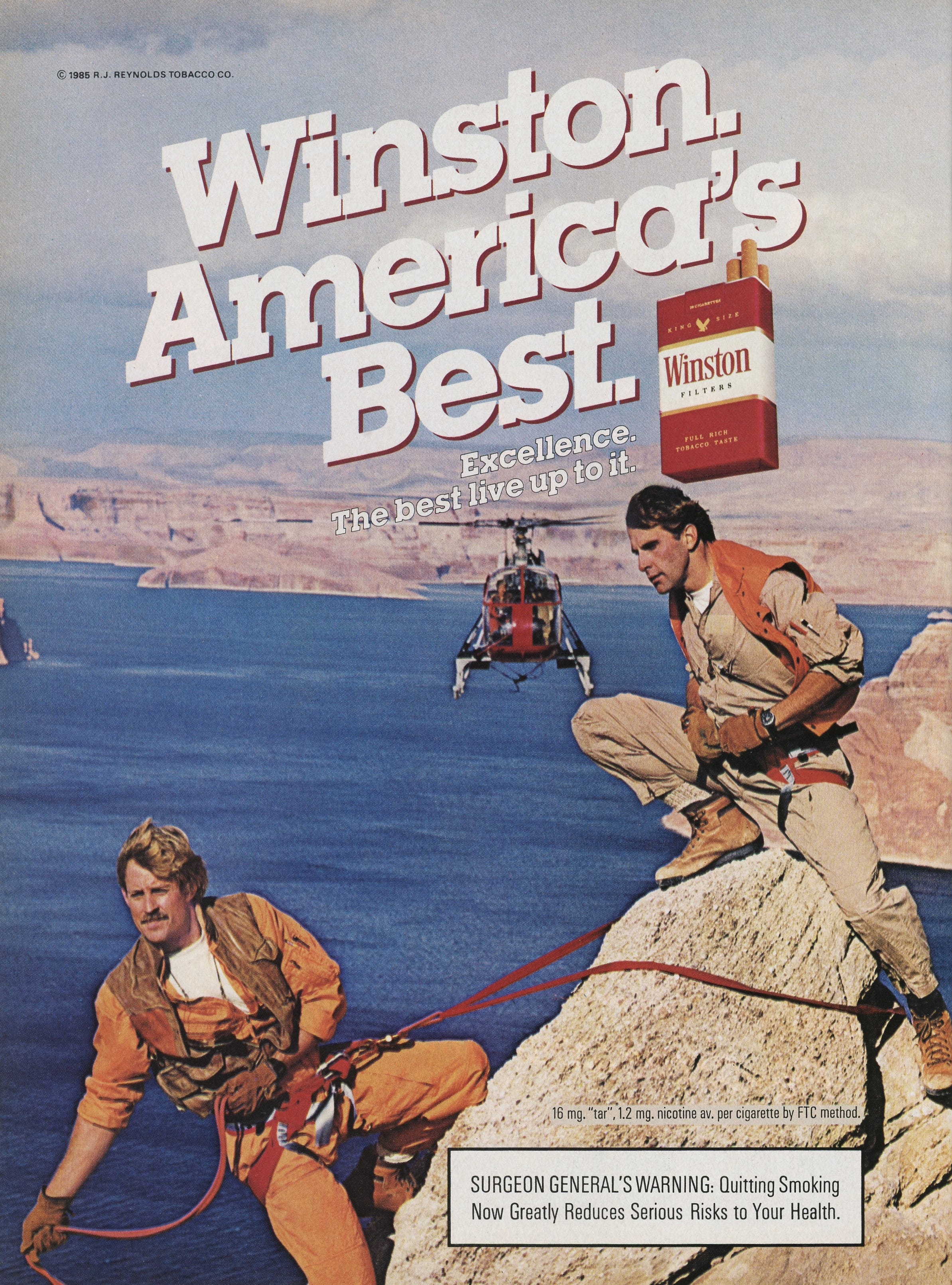 excellence cigarettes Men at Work - by Erin Marshall