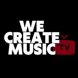 We Create Music TV logo