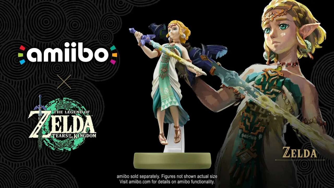 Link Legend of Zelda Tears of the Kingdom Amiibo Figure Nintendo