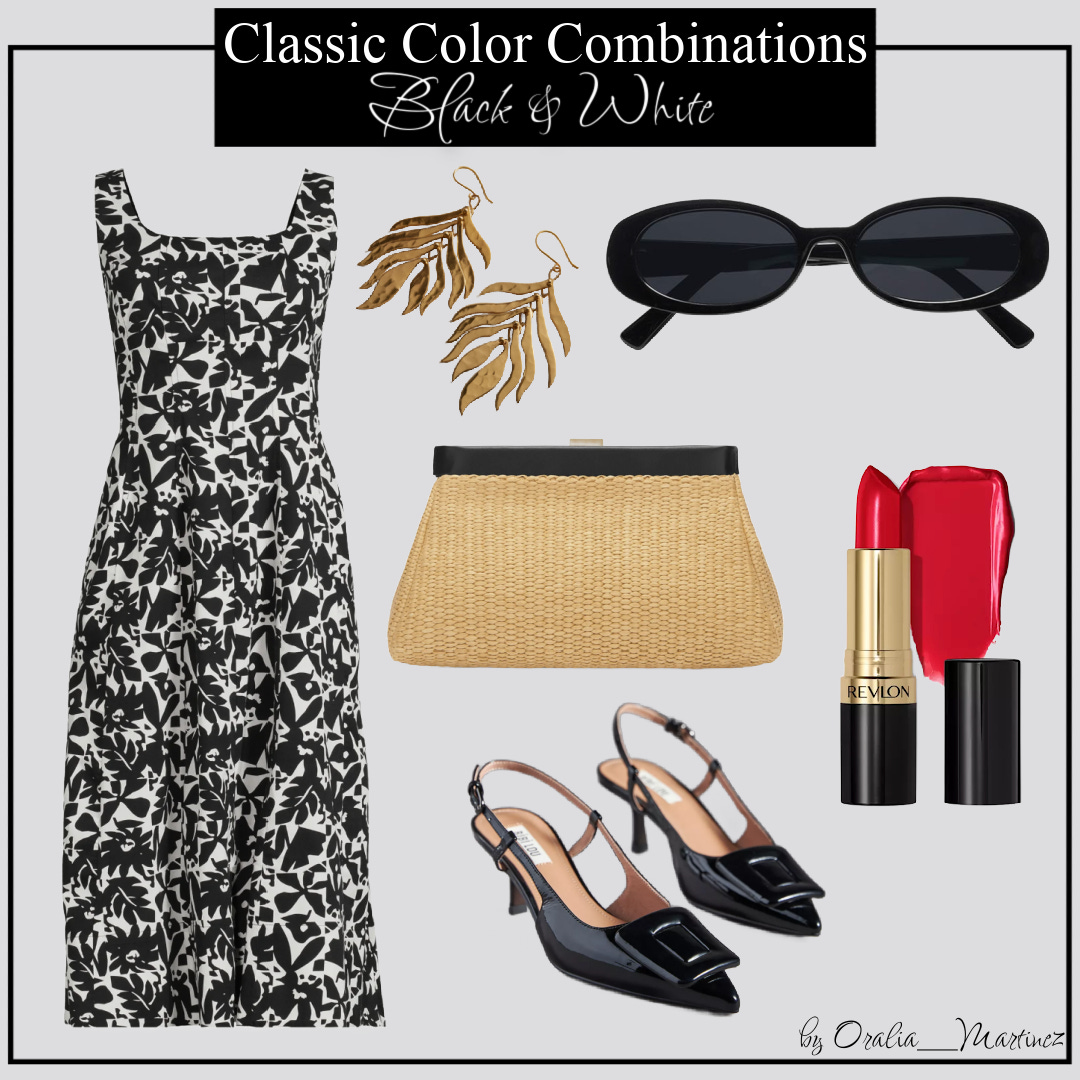 Classic Color Combinations for Summer: Black & White