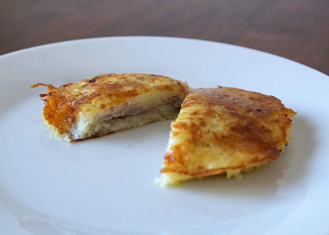 Stuffed Potato Pancakes - Draniki (VIDEO) 