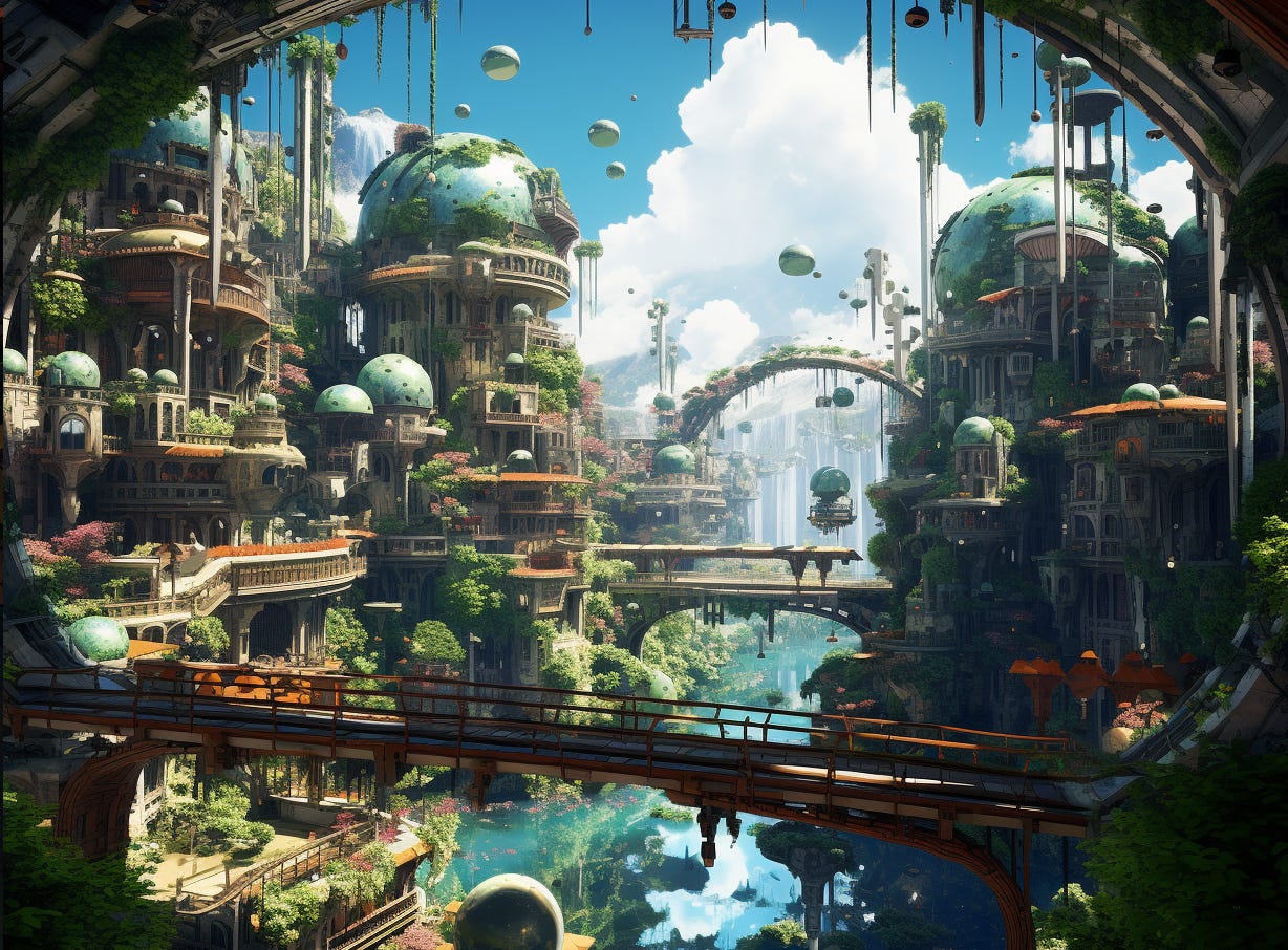 Solarpunk Futurism Seems Optimistic and Whimsical. But Not Really